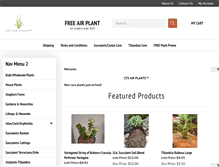 Tablet Screenshot of ctsairplants.com